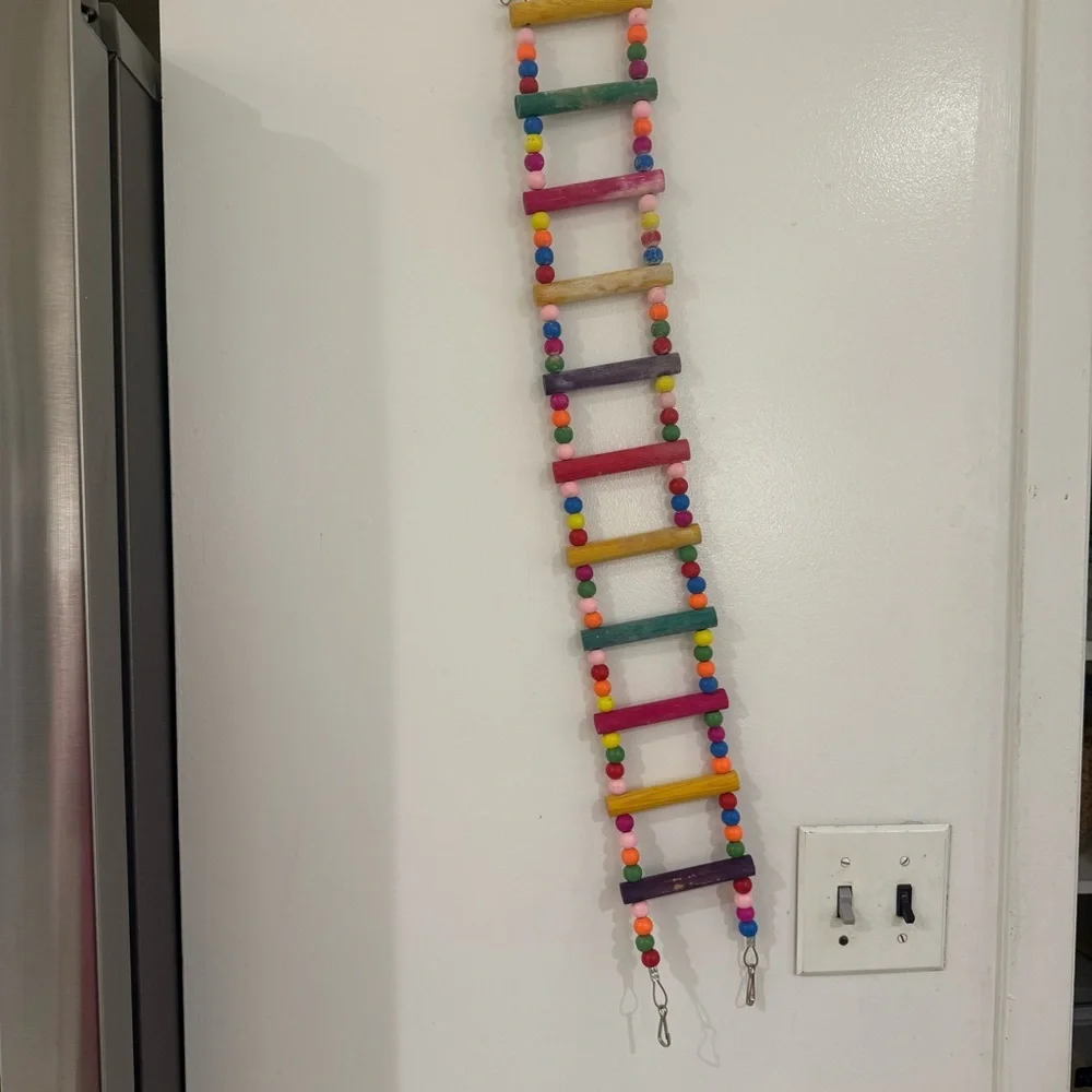 Caitec Featherland Paradise Flex Ladder Bird Toy, Medium